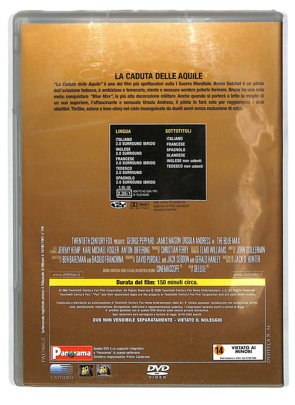EBOND La Caduta Delle Aquile Editoriale DVD DB773852