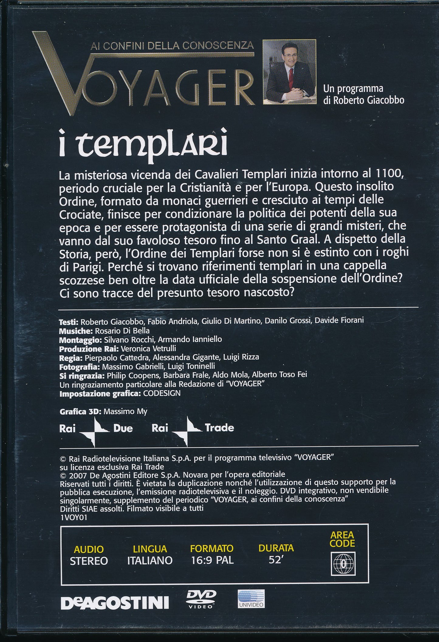 EBOND I Templari - Voyager ai confini della conoscenza n.1 DVD DB773857