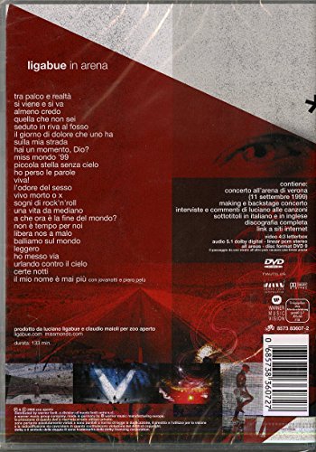 EBOND Ligabue In Arena DVD DB774104