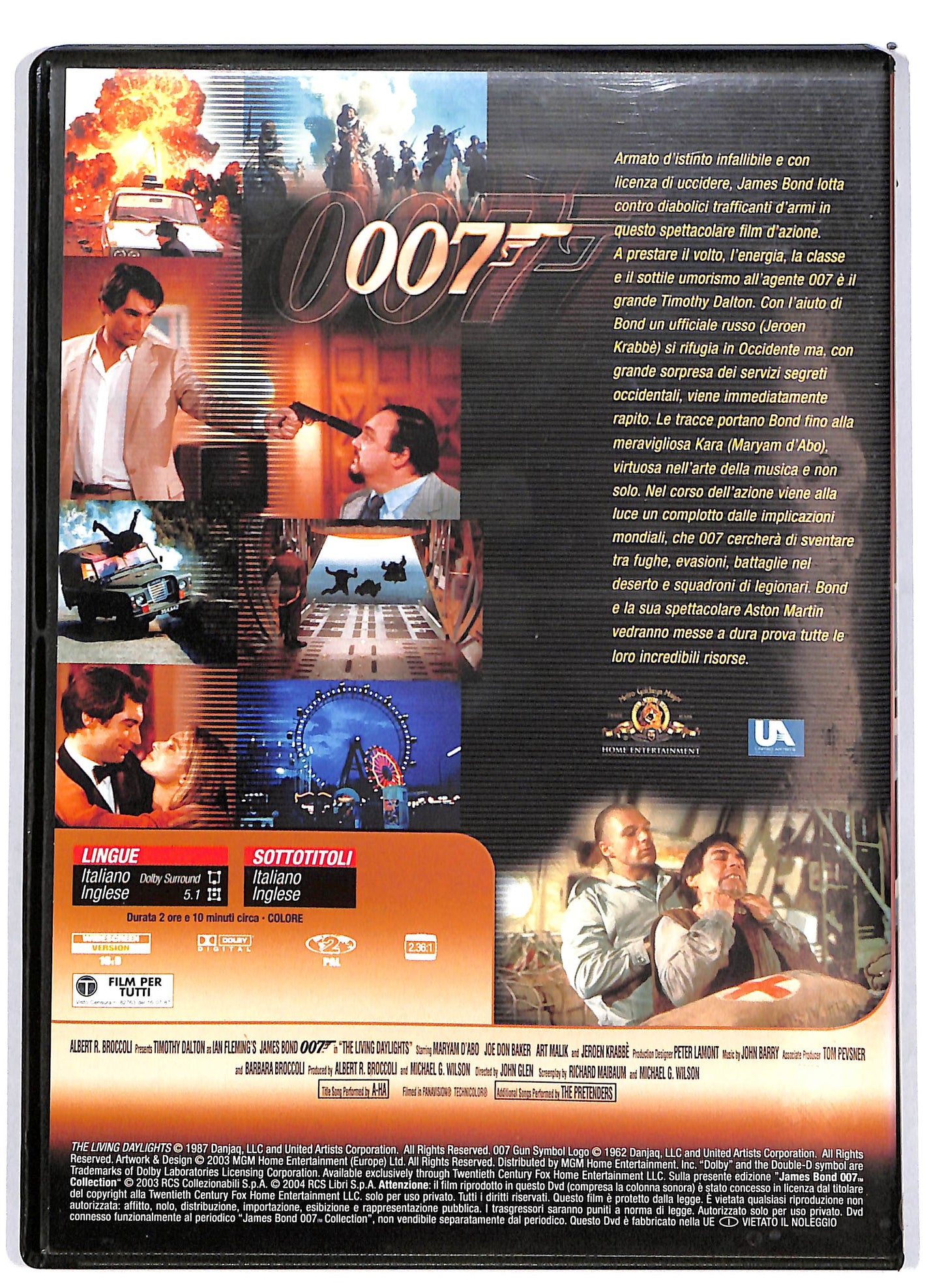EBOND 007 - Zona pericolo EDITORIALE DVD DB774132