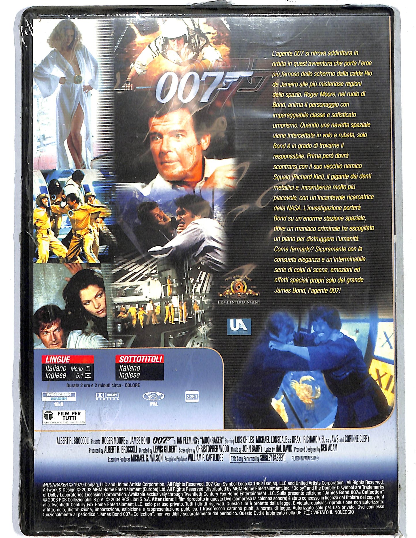 EBOND Moonraker Operazione nello spazio EDITORIALE DVD DB774134