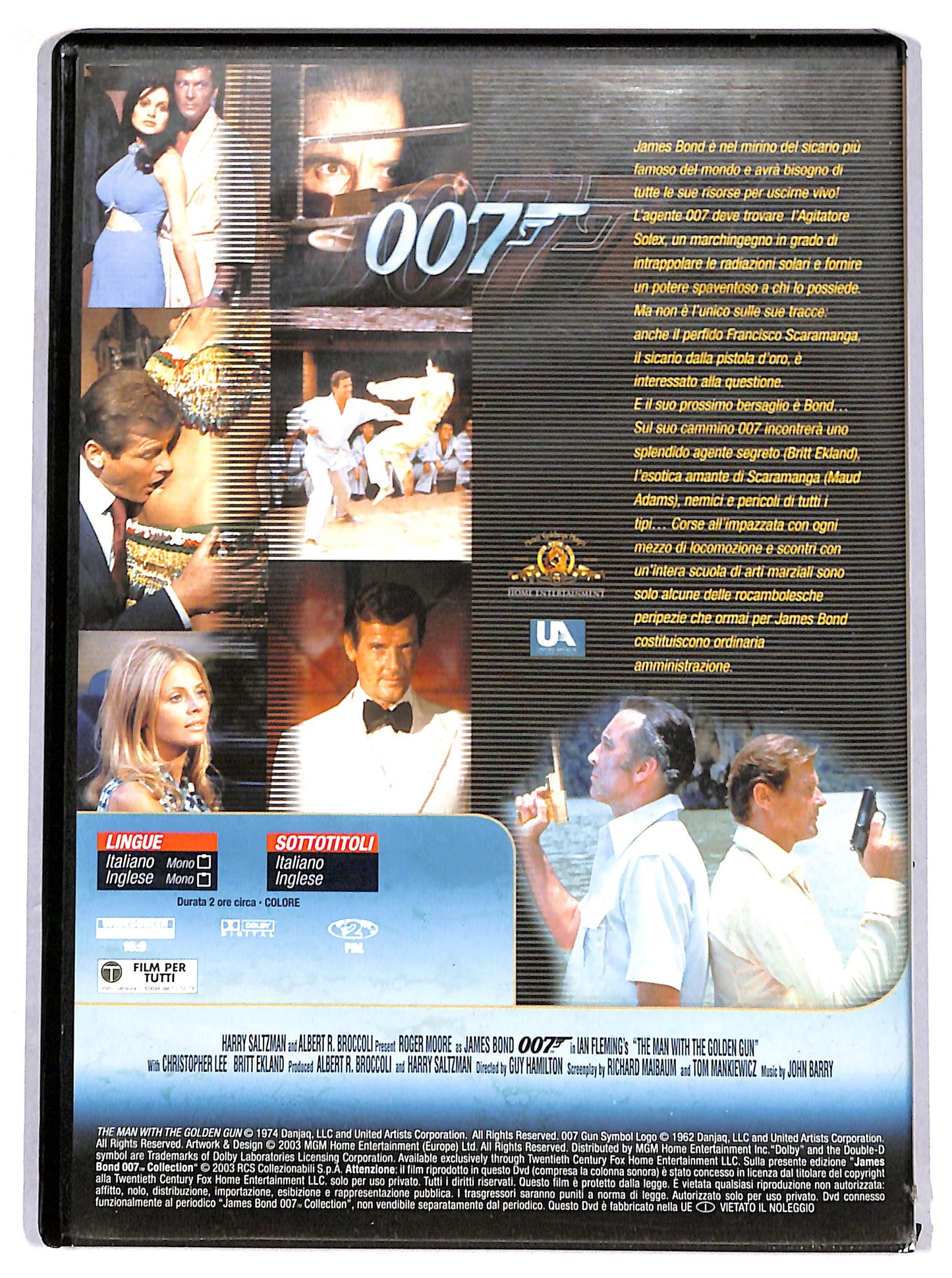 EBOND L'uomo dalla pistola d'oro - EDITORIALE DVD DB774135