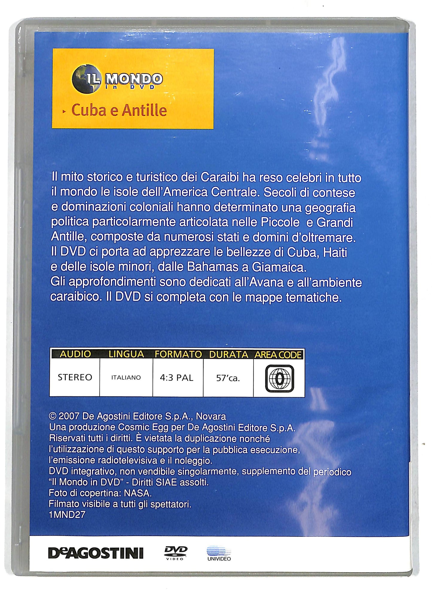 EBOND Il Mondo in - Cuba e Antille Volume 27 EDITORIALE DVD DB774356