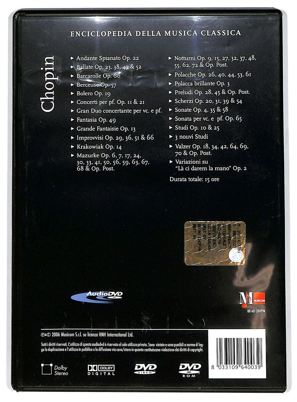 EBOND Chopin 1810-1849 Editoriale DVD DB774505