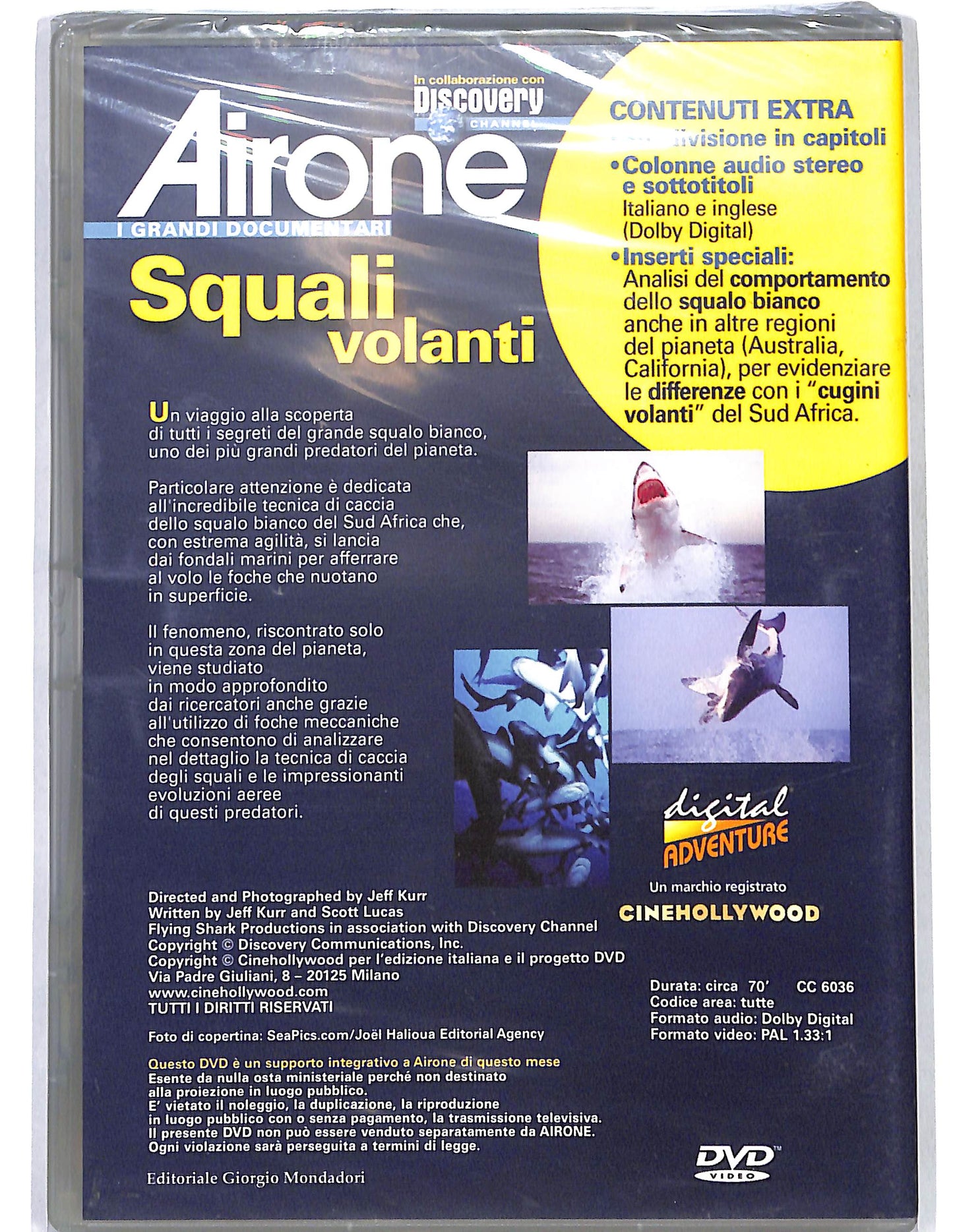 EBOND Airone Squali volanti EDITORIALE DVD DB774540