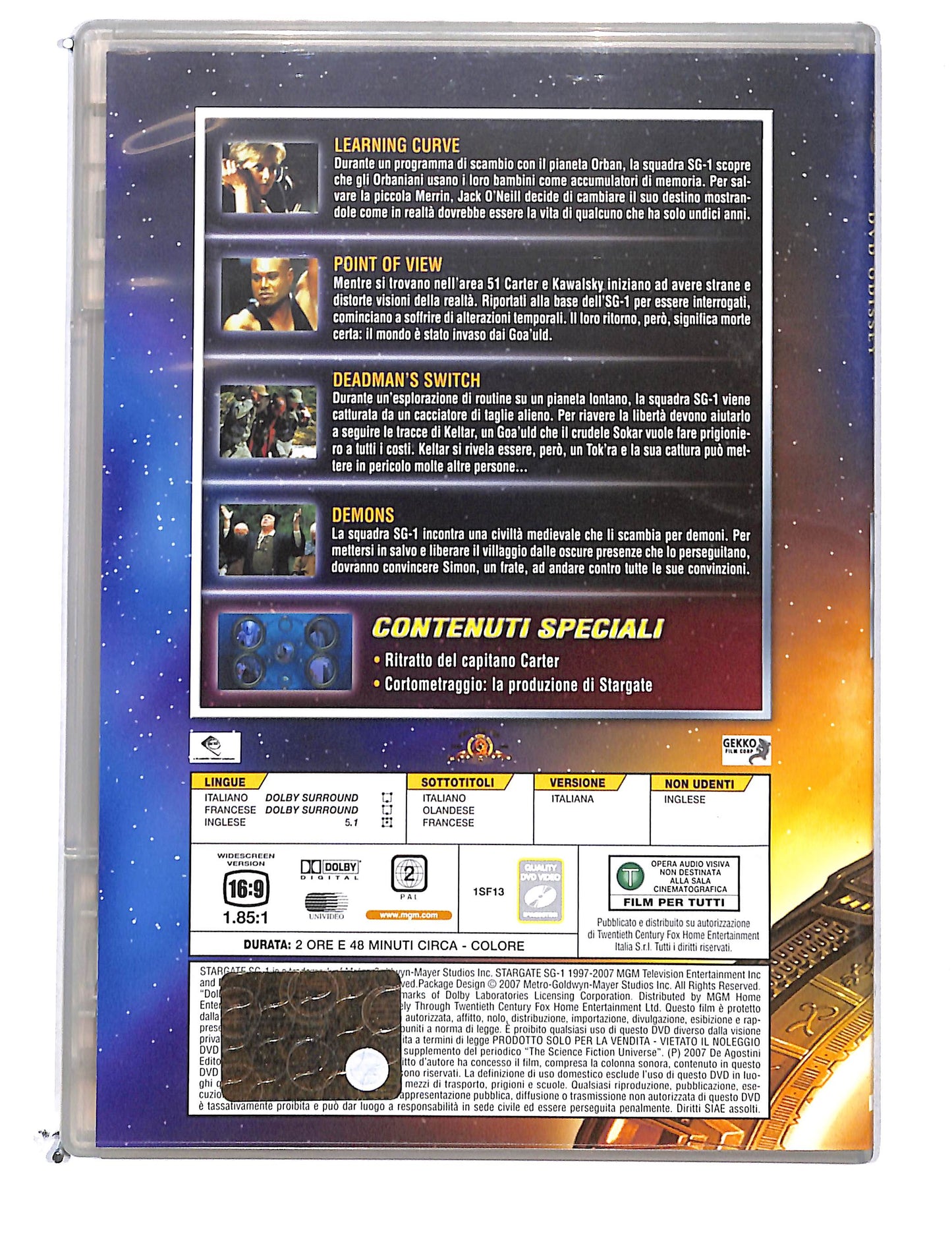 EBOND Stargate SG-1 dvd odissey file 50-53 EDITORIALE DVD DB774701