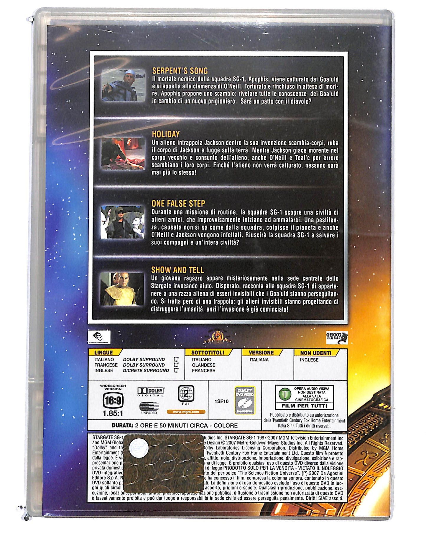 EBOND Stargate SG-1 dvd odissey file 38-41 EDITORIALE DVD DB774704