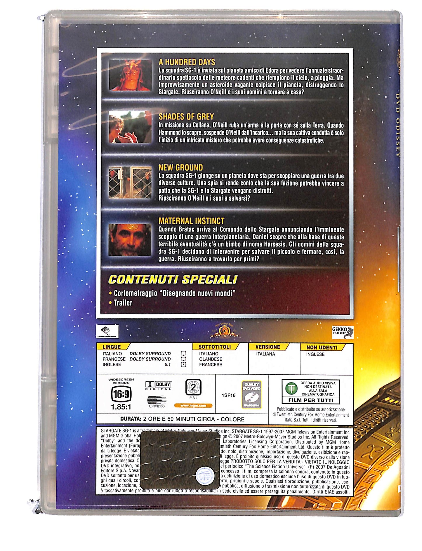 EBOND Stargate SG-1 dvd odissey file 62-65 EDITORIALE DVD DB774706