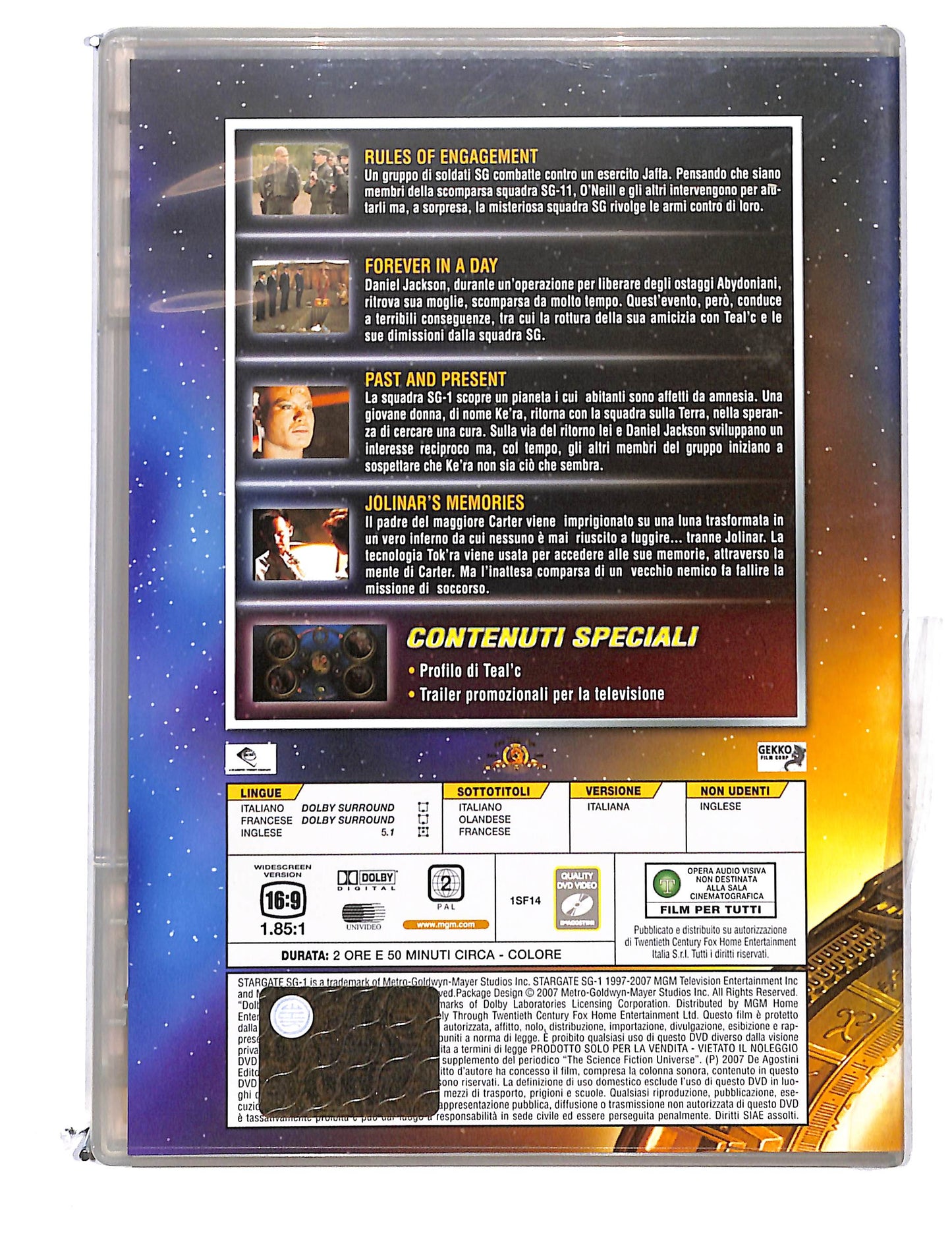 EBOND Stargate SG-1 dvd odissey file 54-57 EDITORIALE DVD DB774708