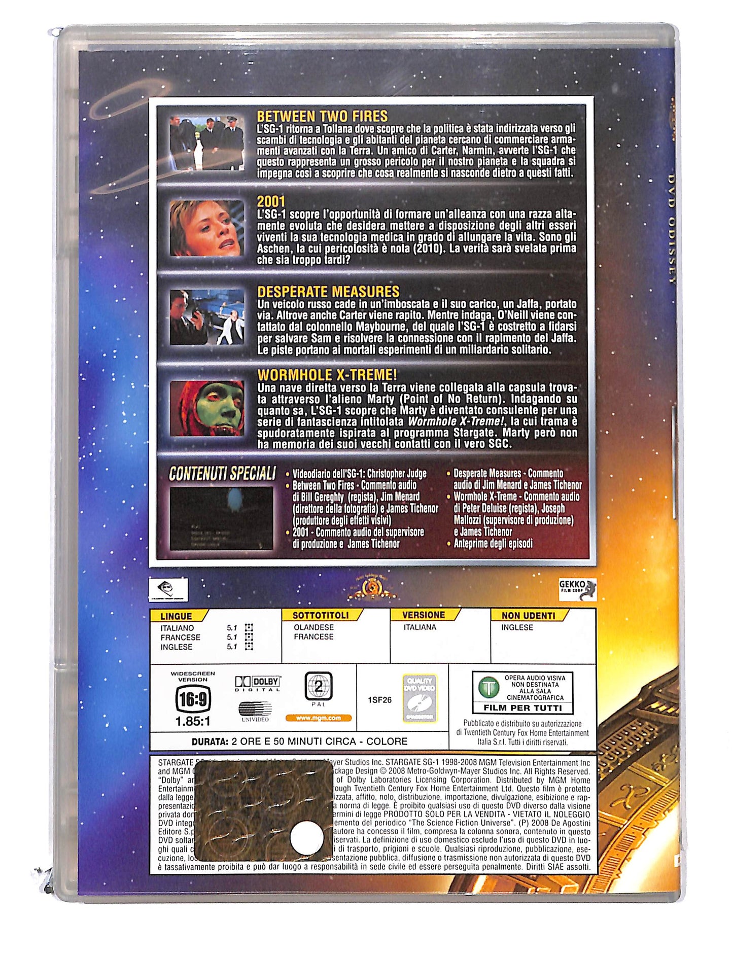 EBOND Stargate SG-1 dvd odissey file 98-101 EDITORIALE DVD DB774709