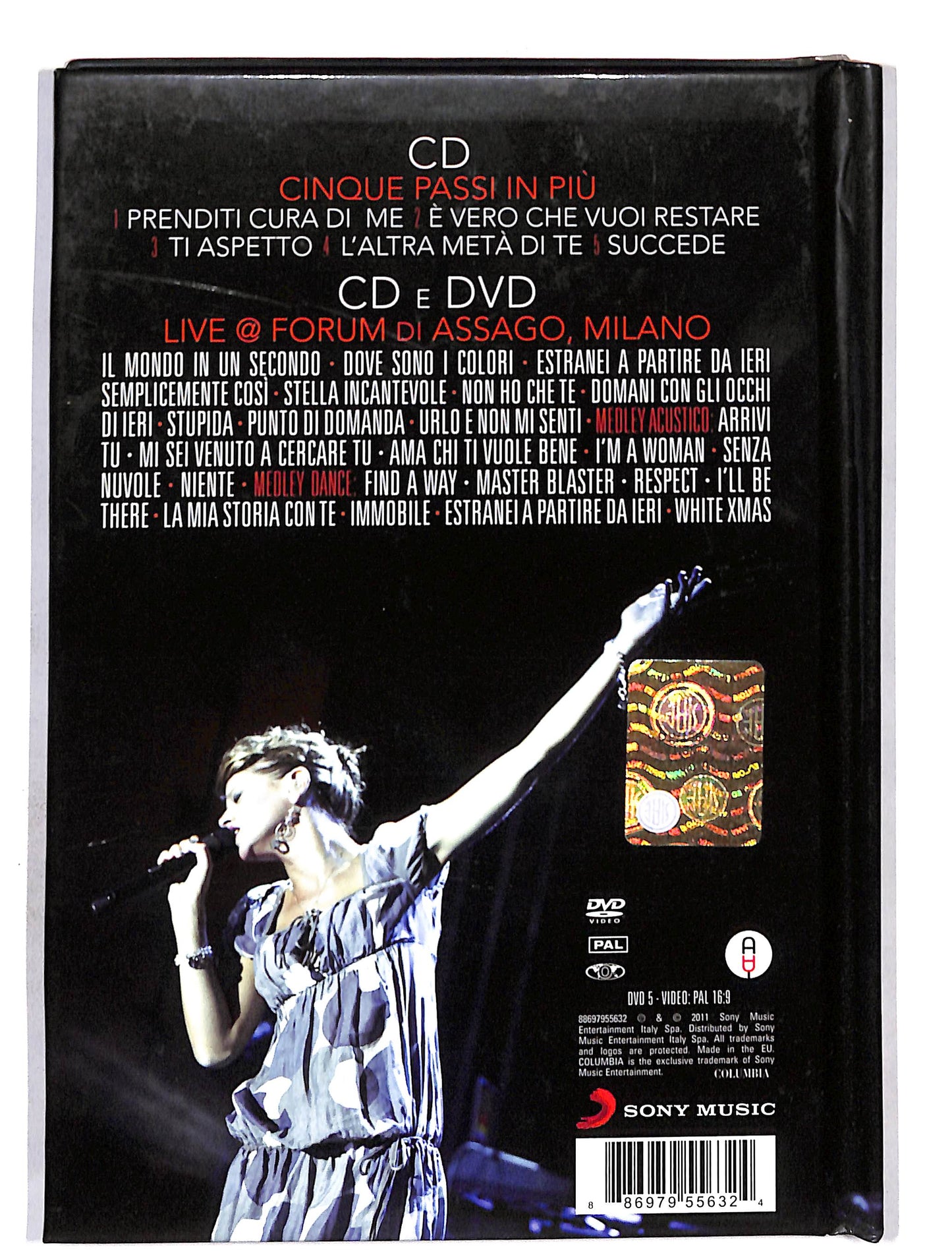 EBOND Alessandra Amoroso - Cinque Passi In Piu +2 cd+libro DVD DB774750
