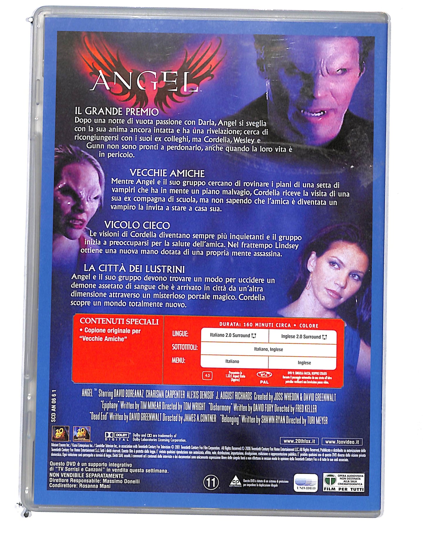 EBOND Angel stagione 2 disco 5 EDITORIALE DVD DB774752