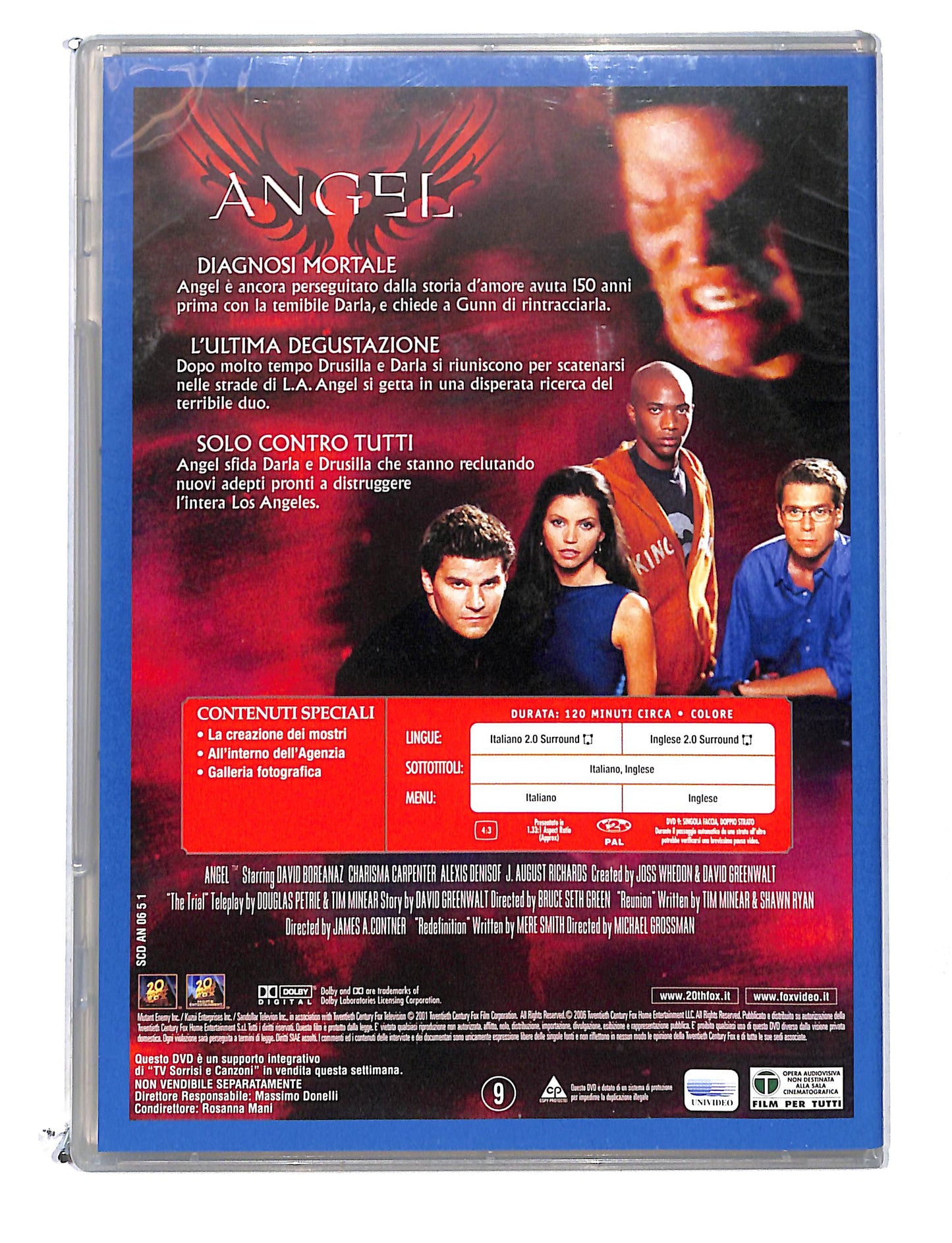 EBOND Angel stagione 2 disco 3 EDITORIALE DVD DB774754