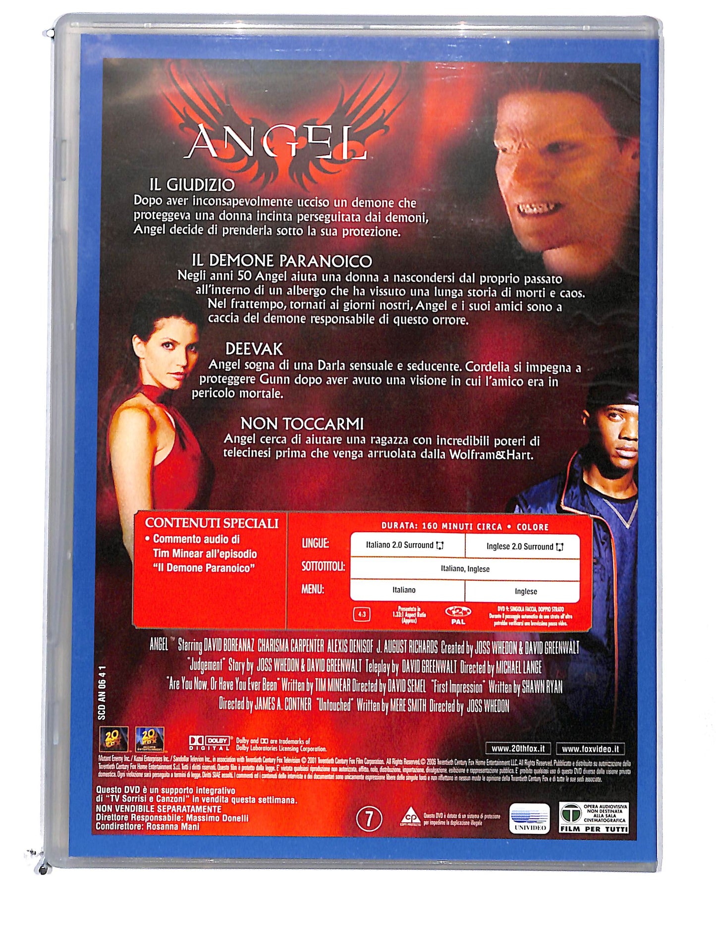 EBOND Angel stagione 2 disco 1 EDITORIALE DVD DB774756