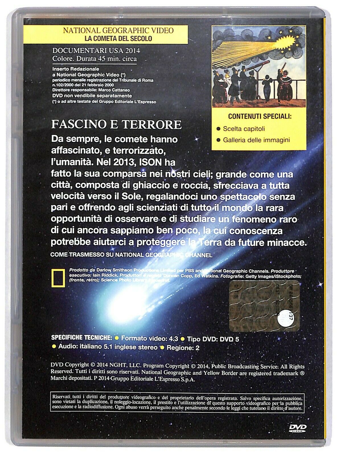 EBOND La Cometa Del Secolo - National Geographic Vol.138 DVD DB774858