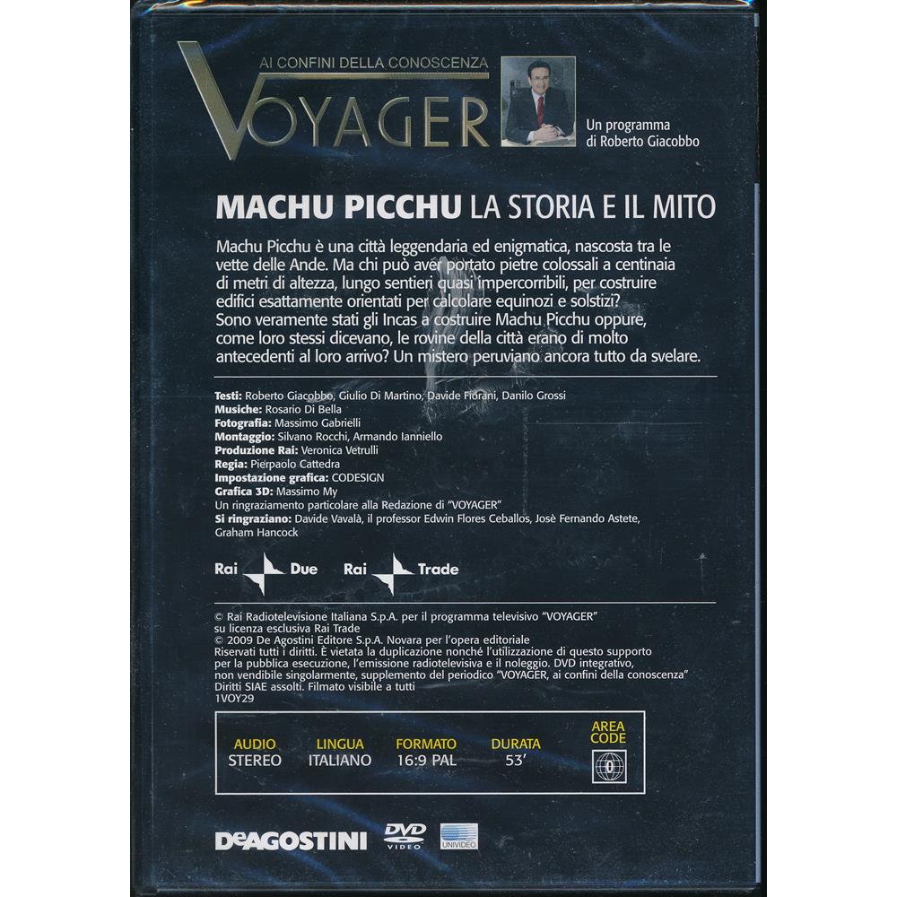 EBOND Machu PIcchu La storia e il mito Voyager n.29 - DeAgostini DVD DB775028