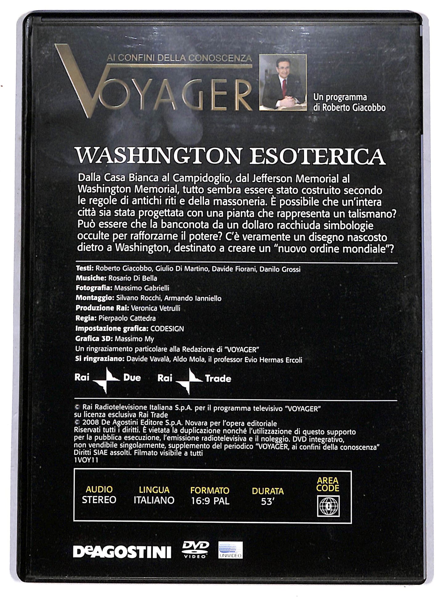 EBOND Washington esoterica n 11 EDITORIALE DVD DB775031