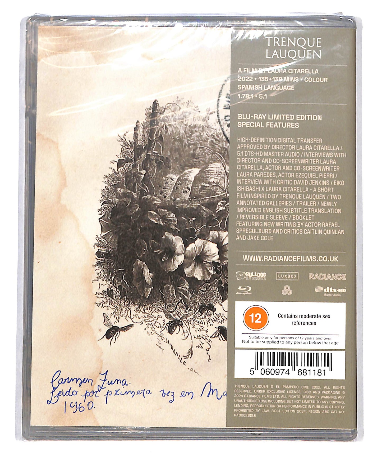 EBOND Trenque Lauquen - Limited Edition BLURAY DB775142