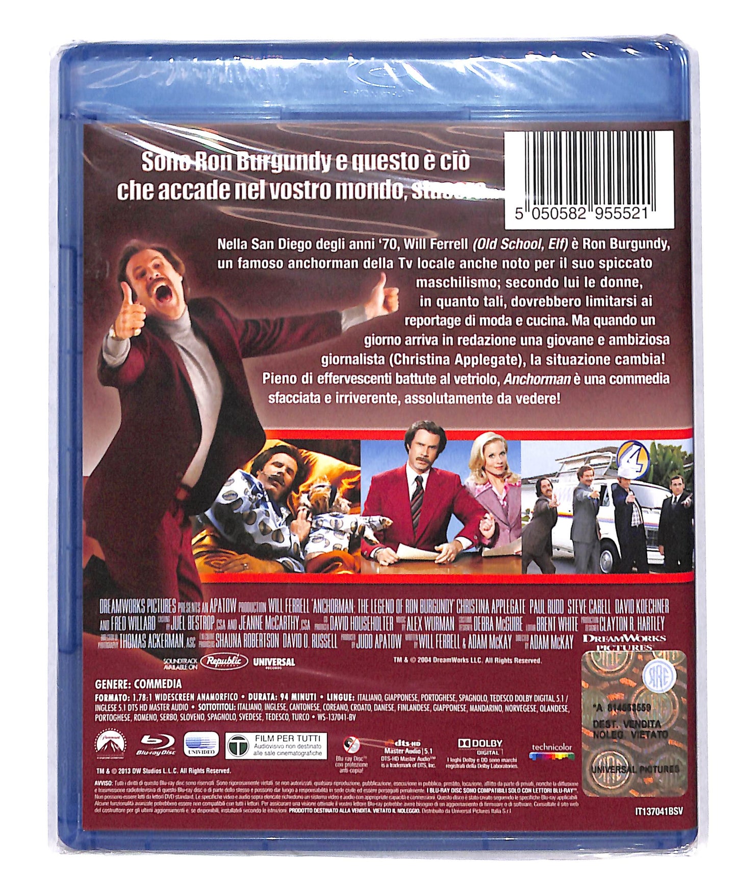 EBOND Anchorman la leggenda di ron Burgundy BLURAY DB775163