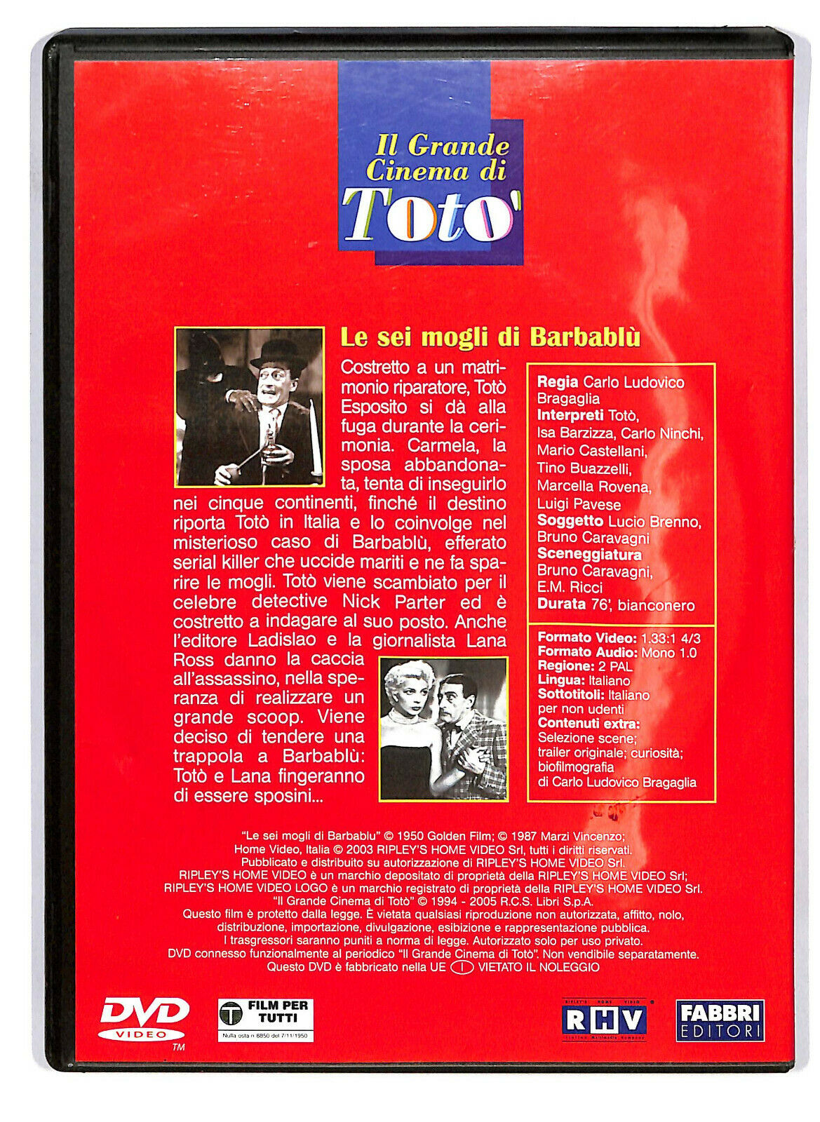 EBOND Le Sei Mogli Di Barbablu Editoriale DVD DB775362