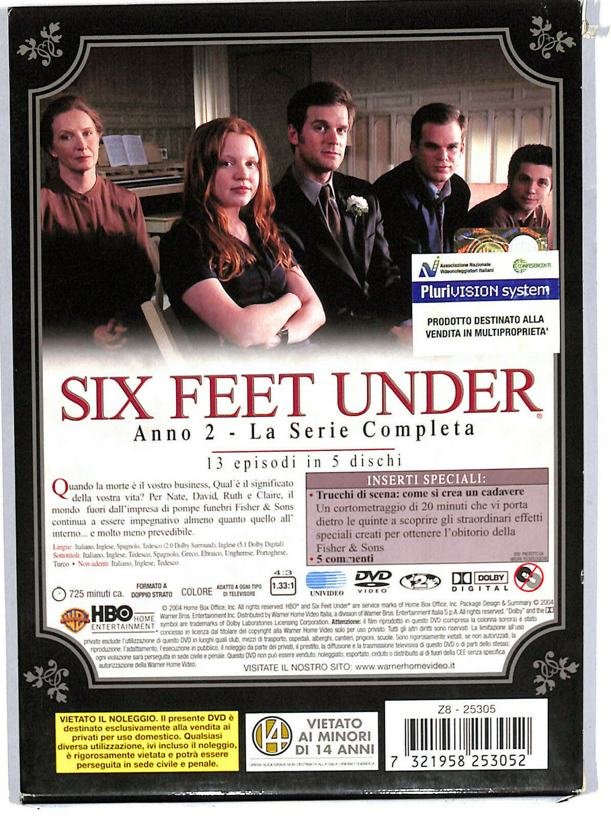 EBOND Six Feet Under (stagione 2 - 5) DVD DB775403
