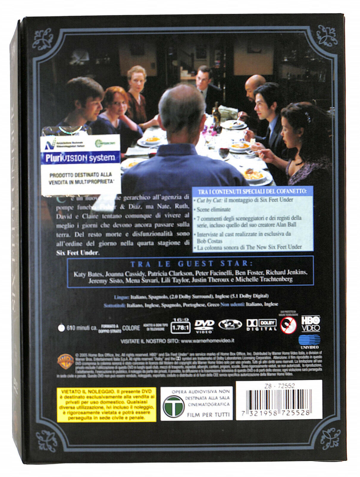 EBOND Six Feet Under. Stagione 4 ( 5 Dischi ) DVD DB775405