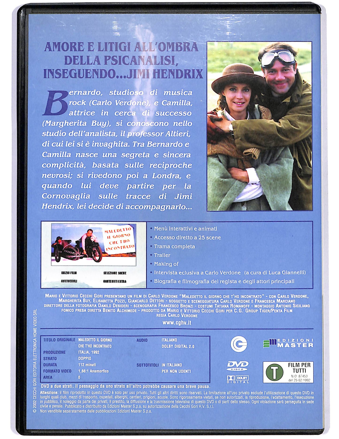 EBOND Maledetto il giorno che t'ho incontrato EDITORIALE DVD DB775418