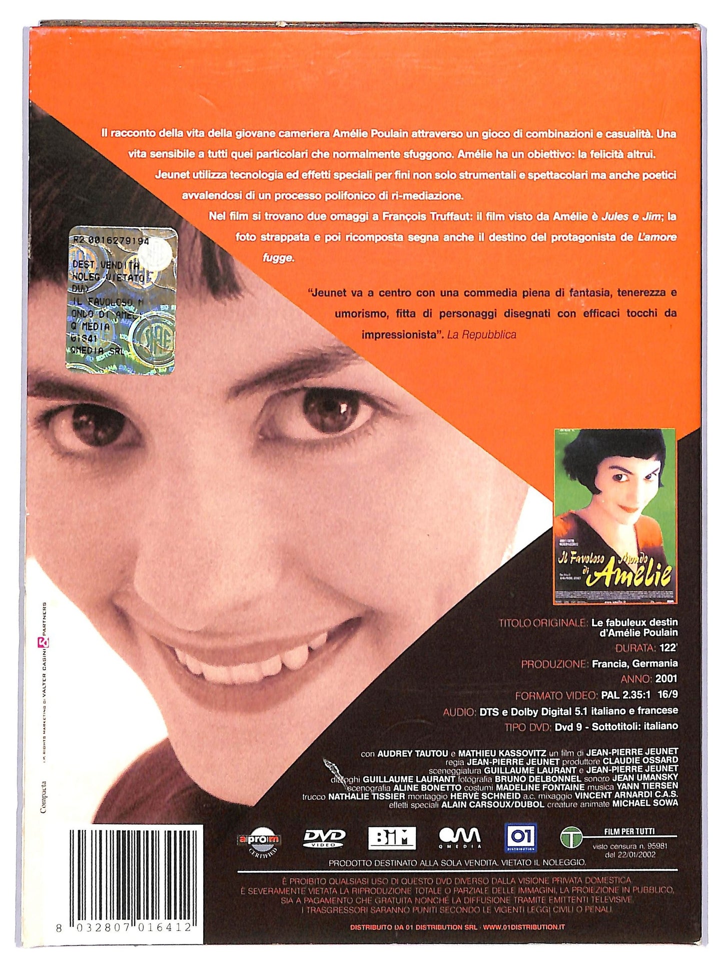 EBOND Il Favoloso Mondo Di Amelie DVD DB775438