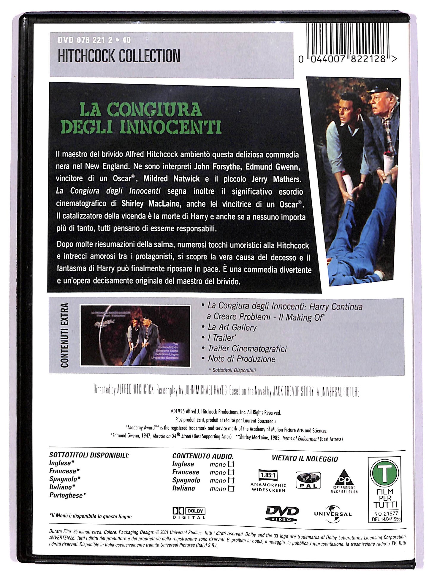 EBOND Hitchcock Collection - La congiura degli innocenti DVD DB775637