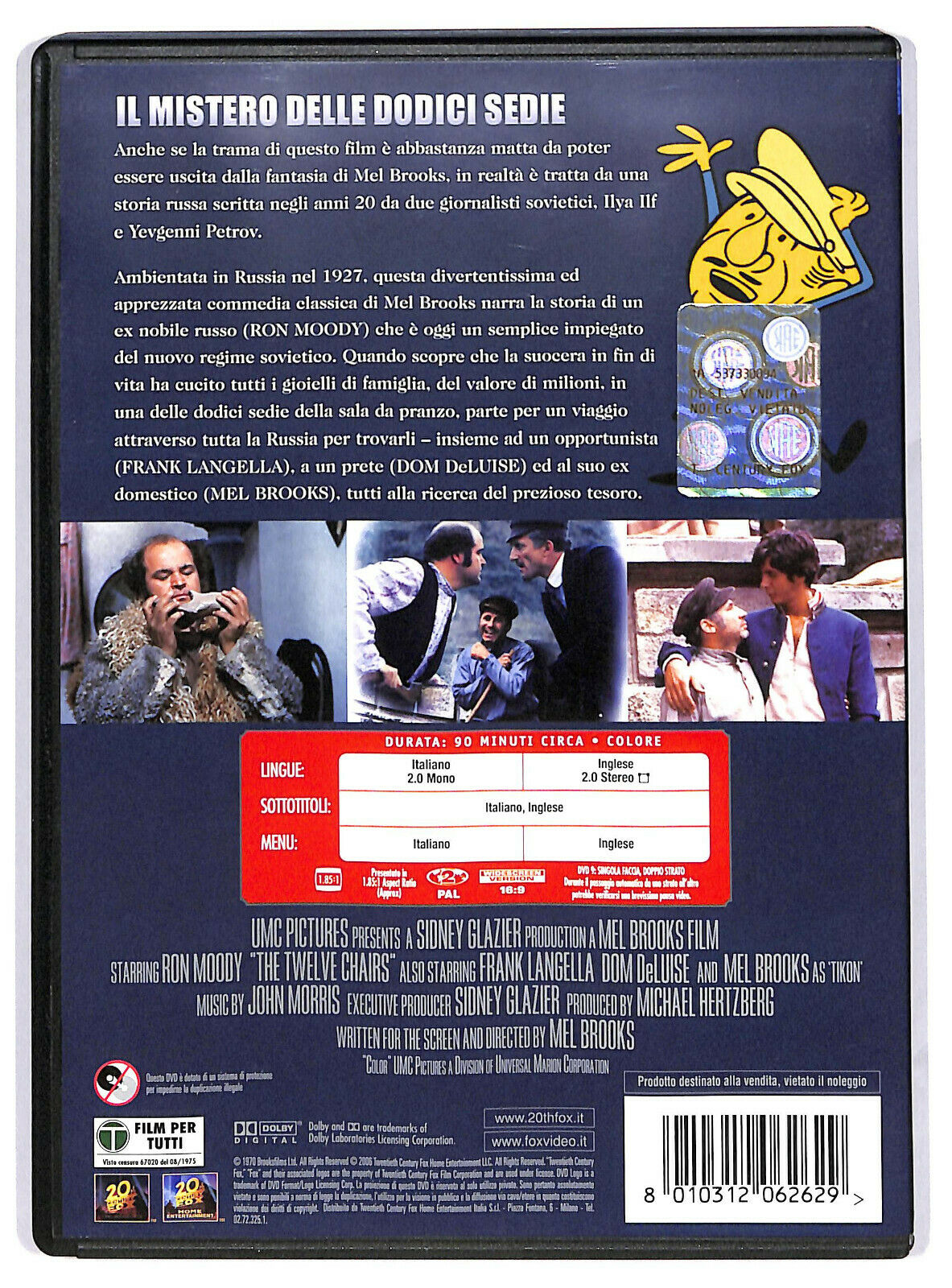 EBOND Il Mistero Delle Dodici Sedie DVD DB775645
