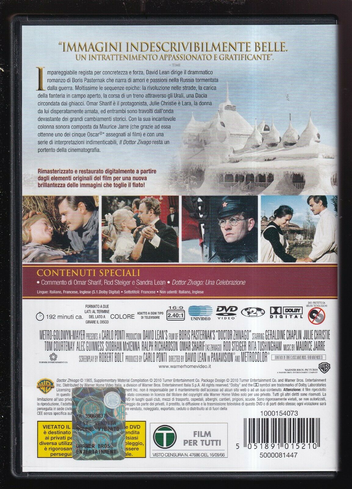 EBOND Il Dottor Zivago Anniversary Edition DVD DB775649