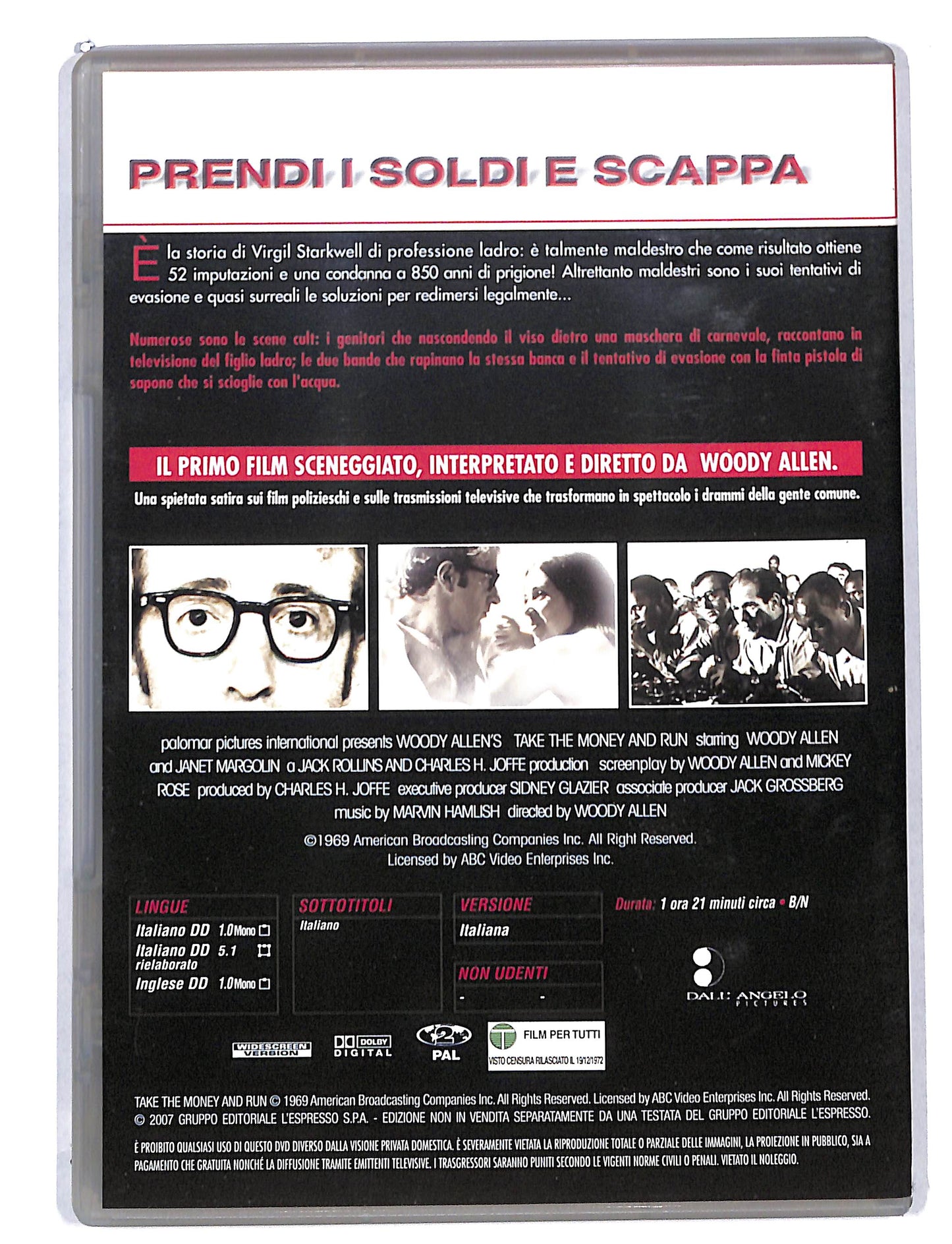 EBOND Woody Allen vol.5 prendi i soldi e scappa EDITORIALE DVD DB775652