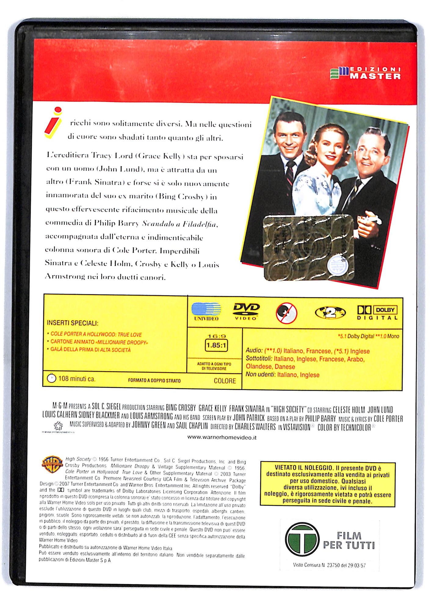 EBOND Alta Societa’ EDITORIALE DVD DB775665