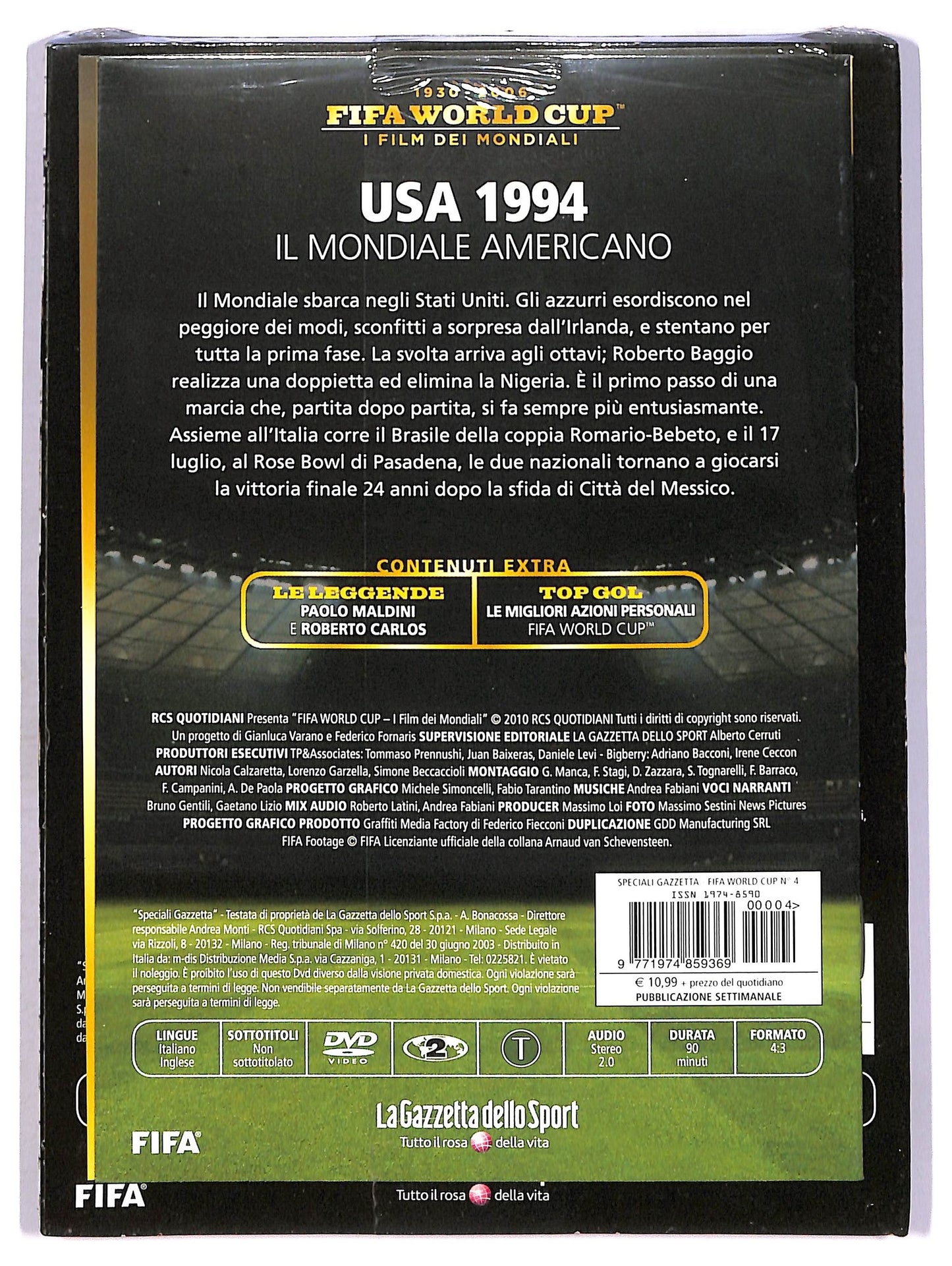 EBOND USA 1994 IL Mondiale Americano EDITORIALE DVD DB775712