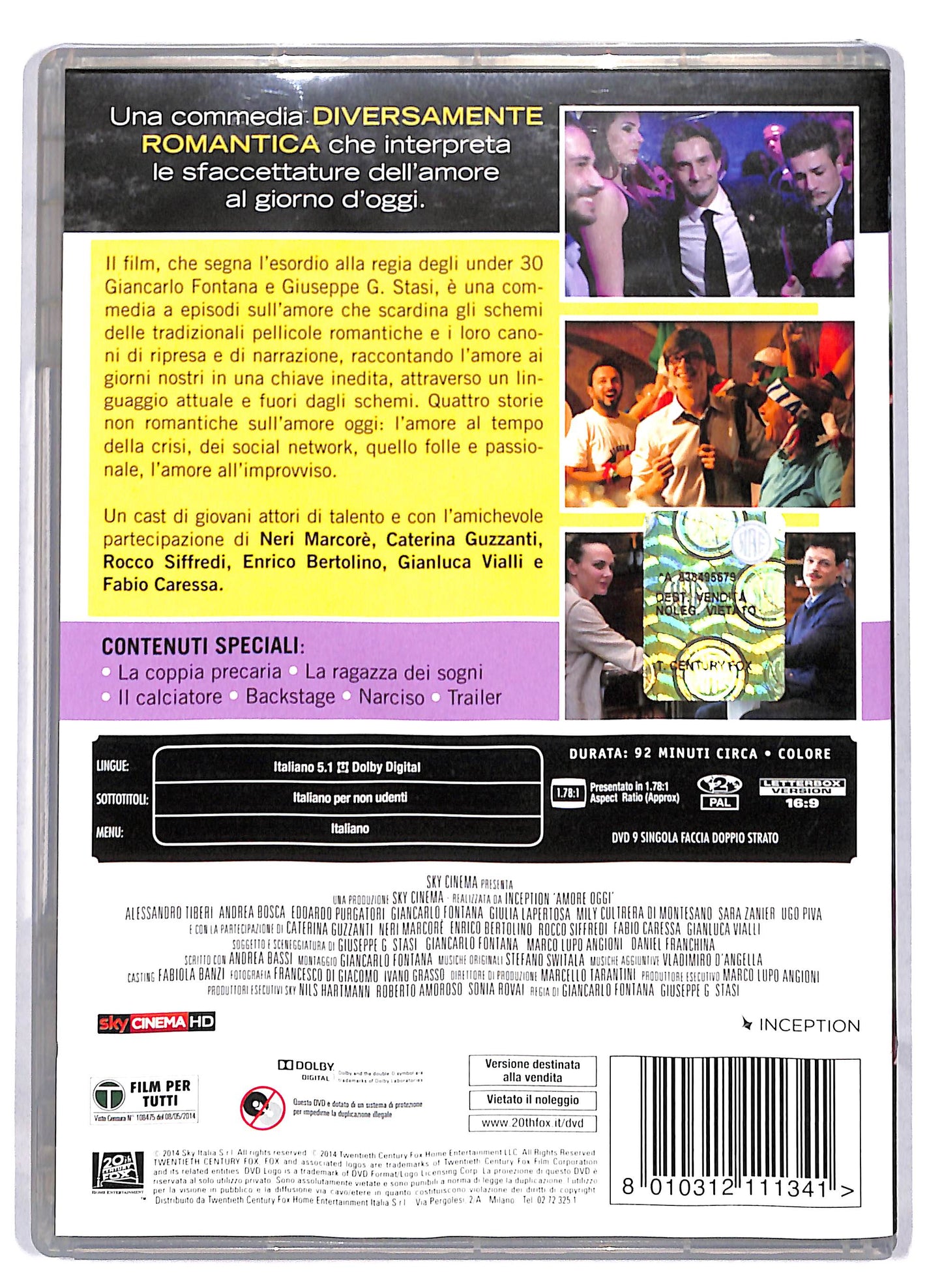 EBOND Amore oggi DVD DB776111