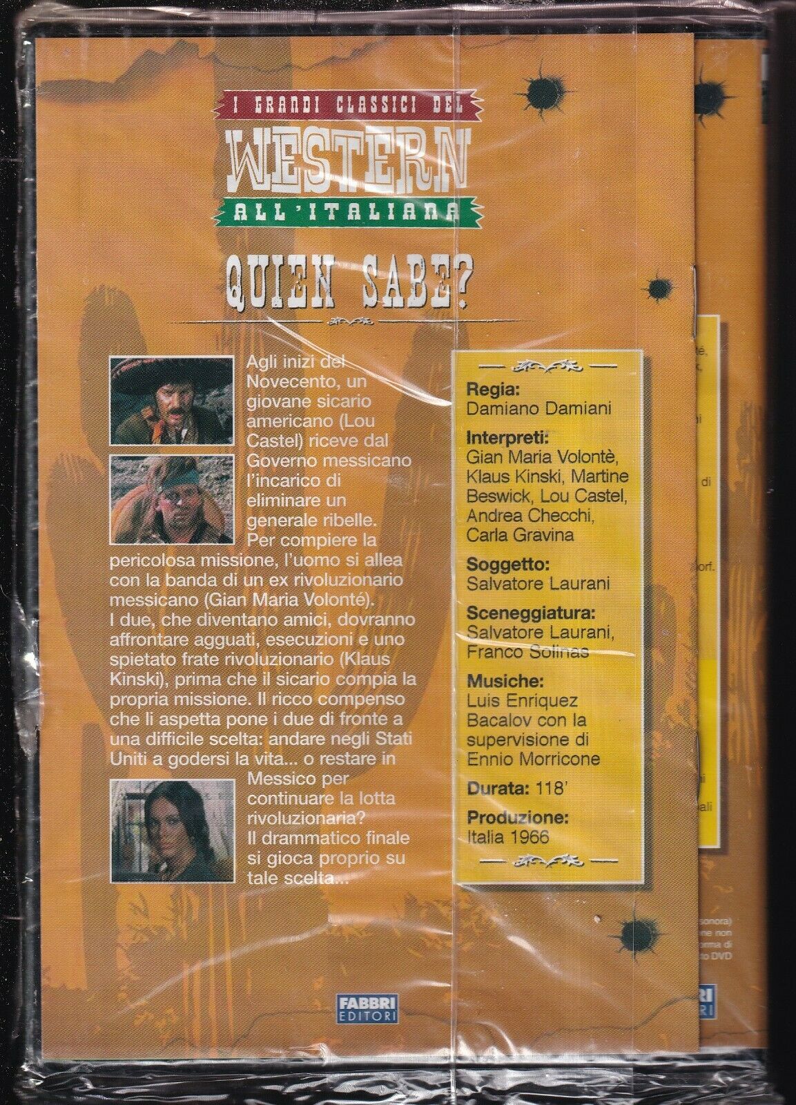 EBOND Quien Sabe - Western All'italiana Editoriale DVD DB776133