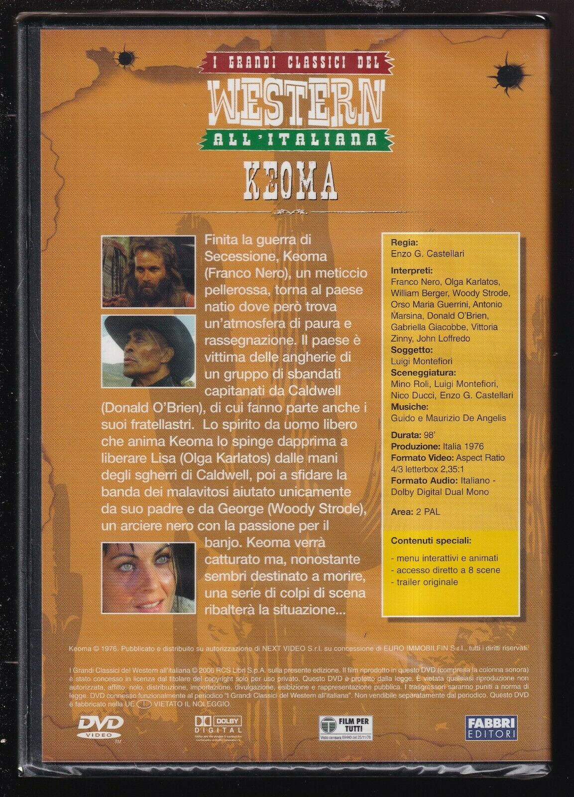 EBOND Keoma - I Grandi Classici Del Western All'italiana Editoriale DVD DB776139