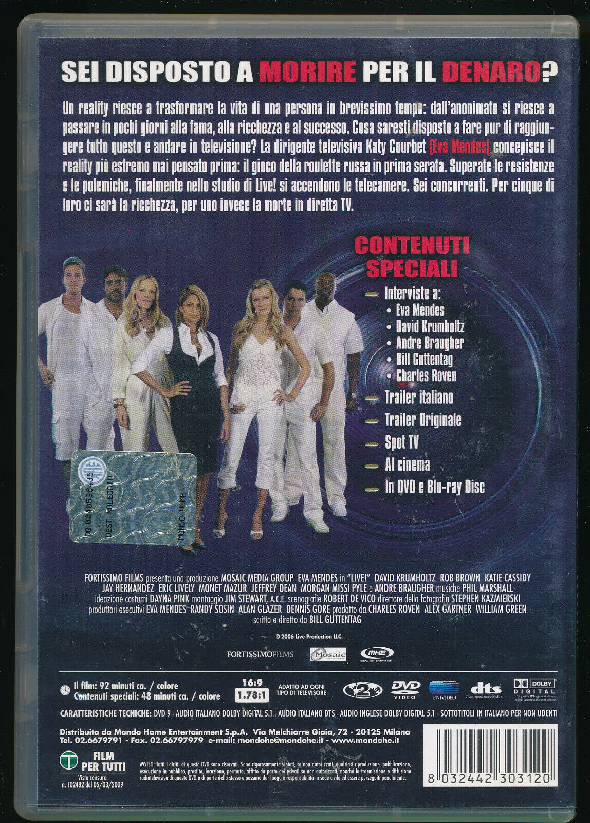 EBOND Live! - Ascolti Record Al Primo Colpo Ex Noleggio DVD DB776149