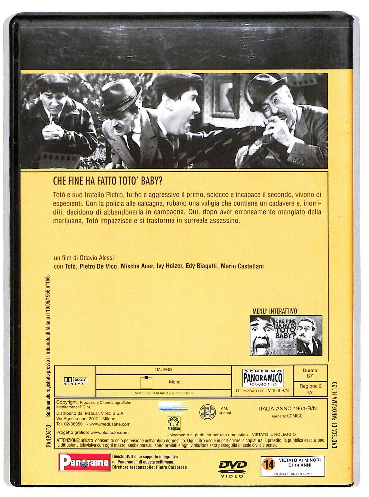EBOND Che Fine Ha Fatto Toto Baby? Toto Collection Editoriale DVD DB776302