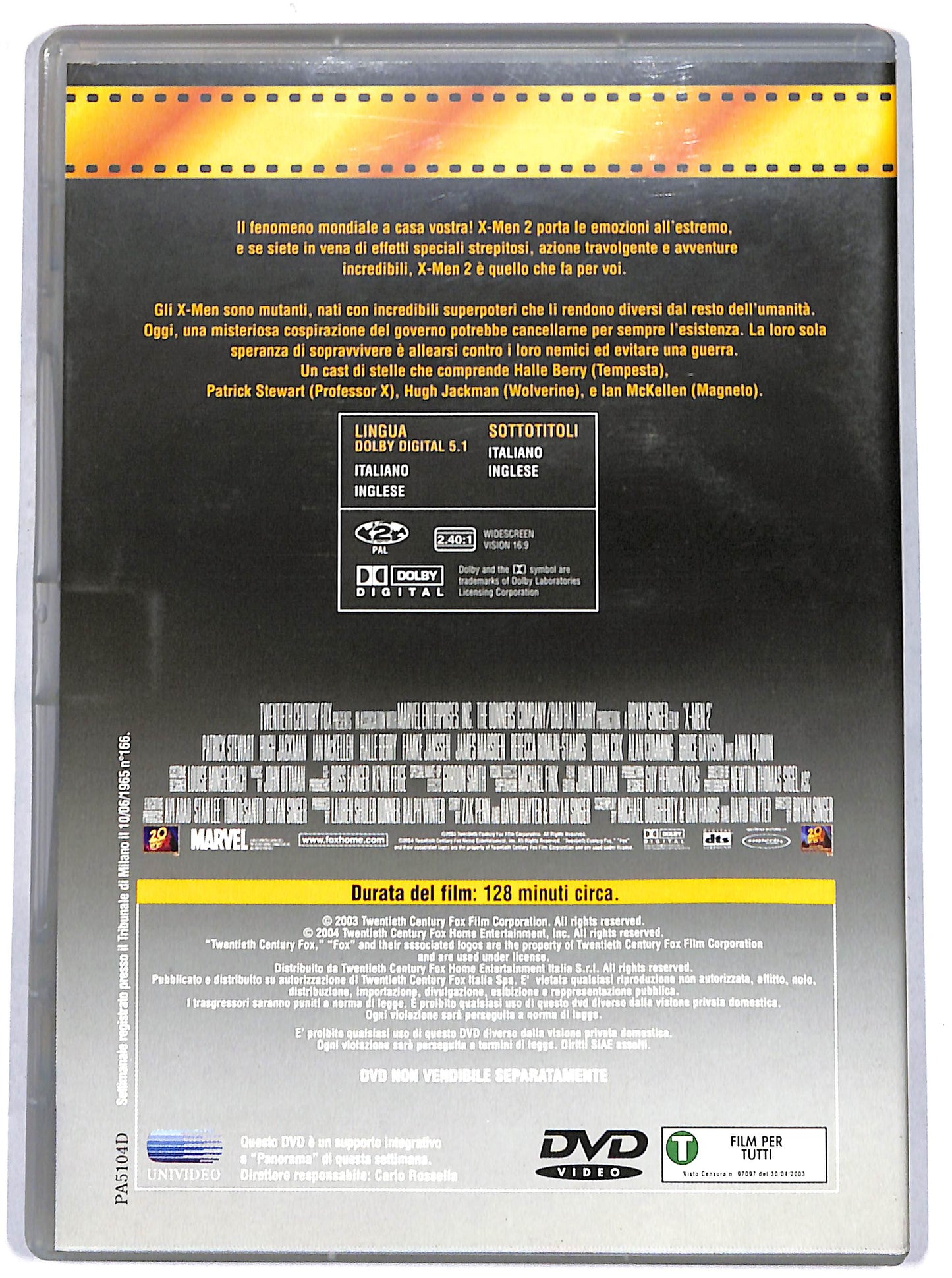 EBOND X-Men 2 EDITORIALE DVD DB776316