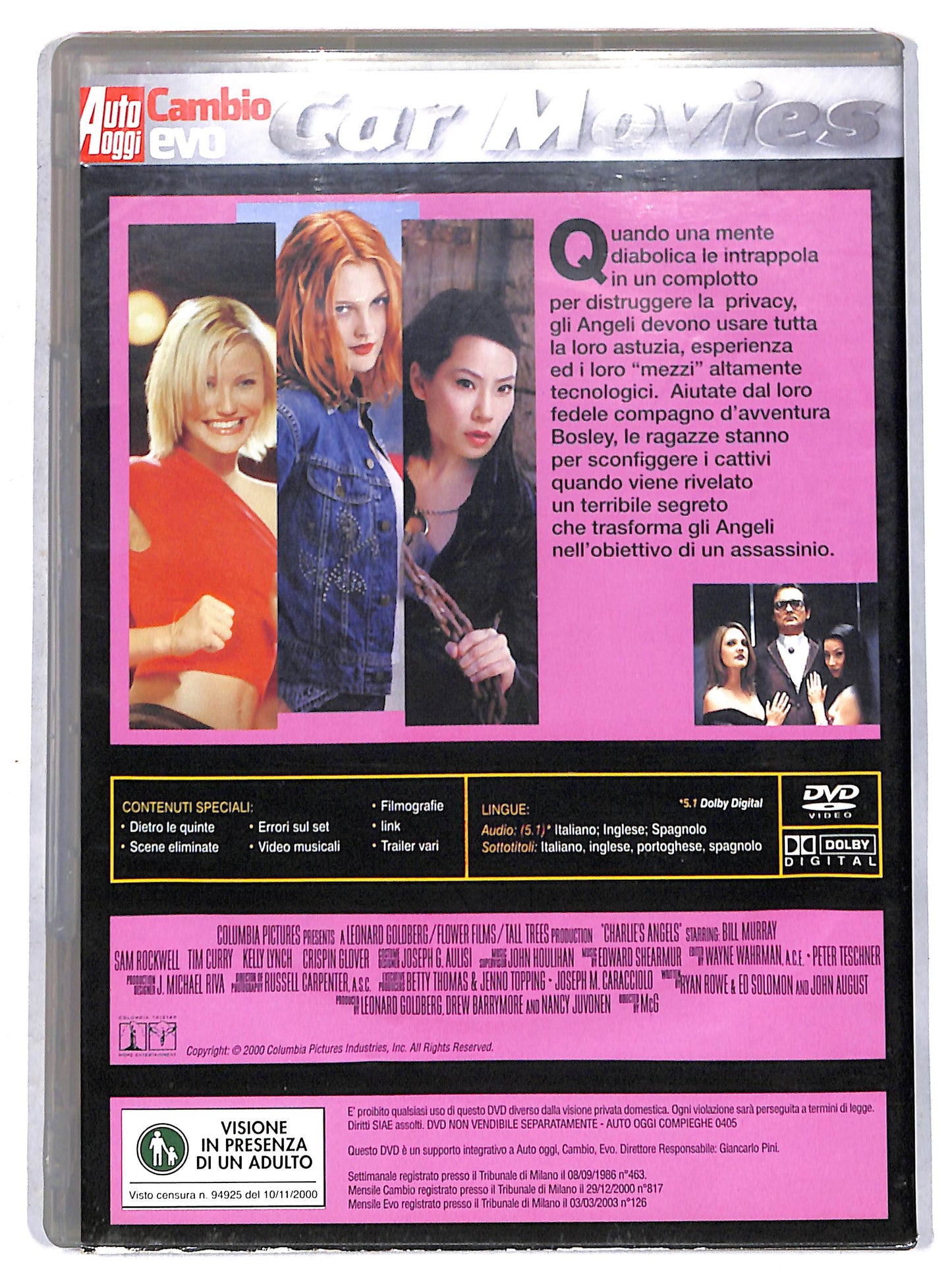 EBOND Charlie's Angels EDITORIALE DVD DB776350