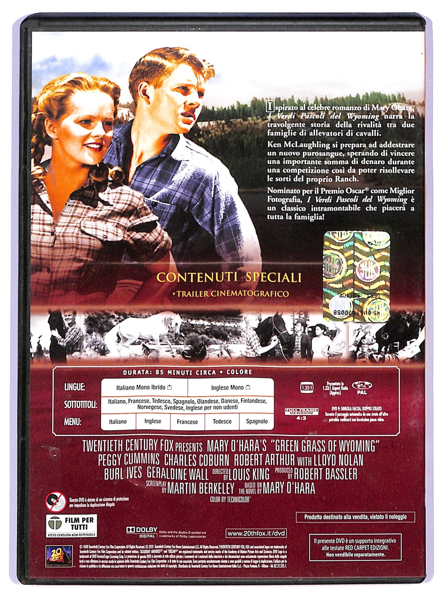 EBOND I verdi pascoli del wyoming EDITORIALE DVD DB776625