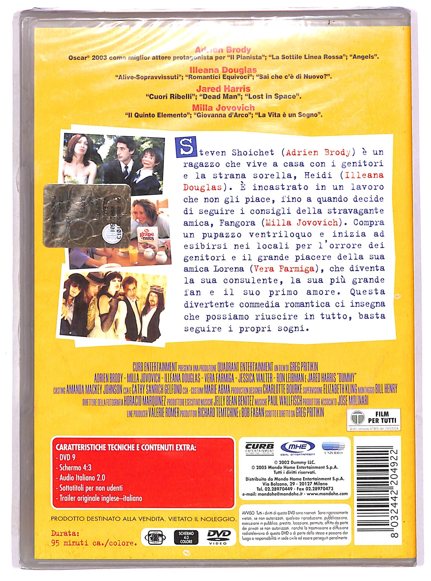 EBOND Dummy DVD DB776648