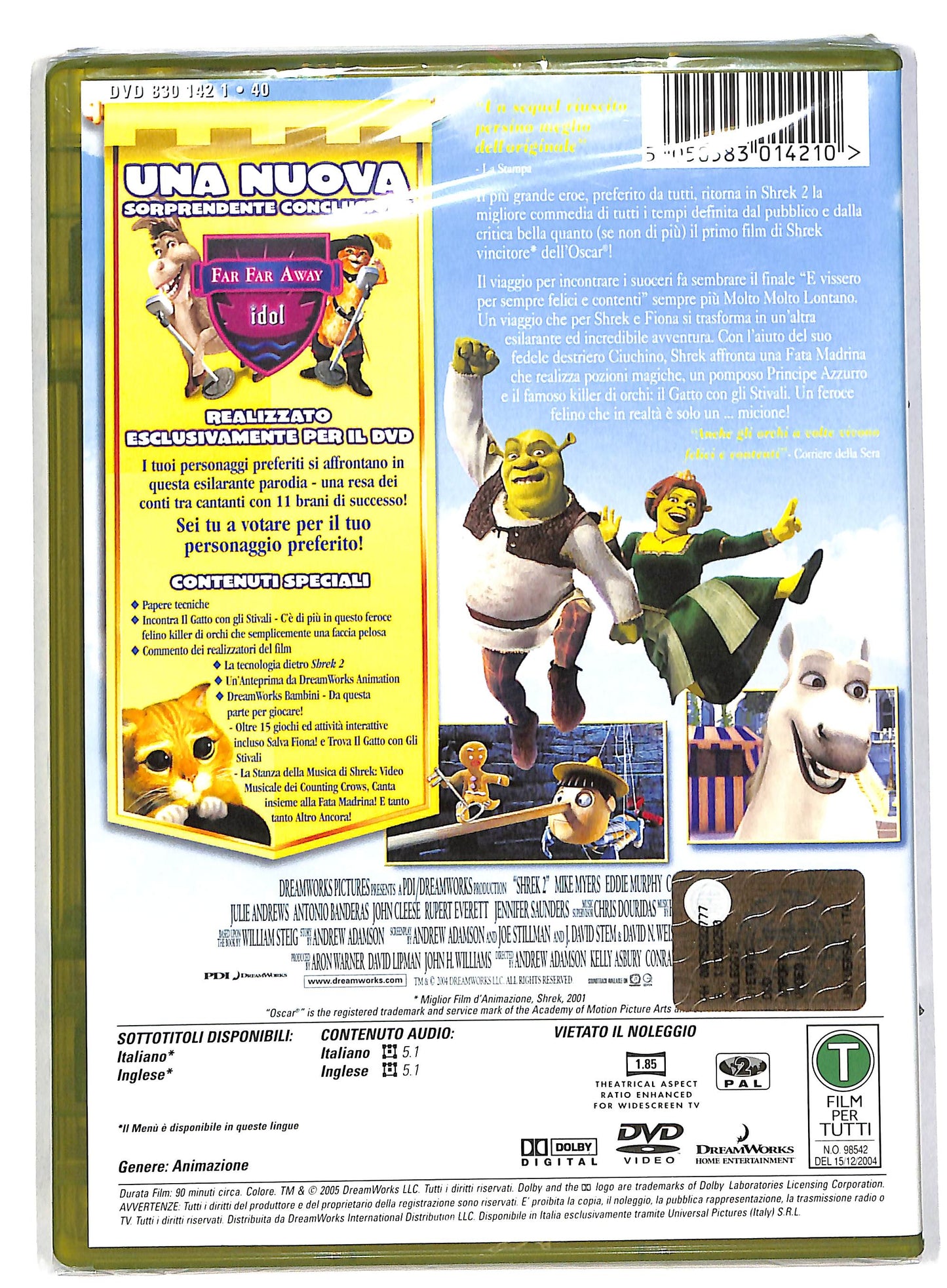 EBOND Shrek 2 DVD DB777137