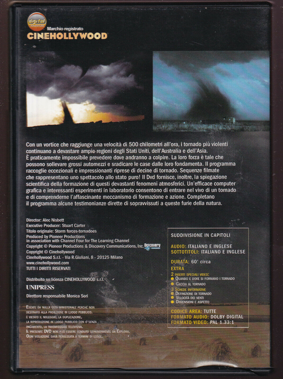 EBOND Tornado Editoriale Explora DVD DB777614