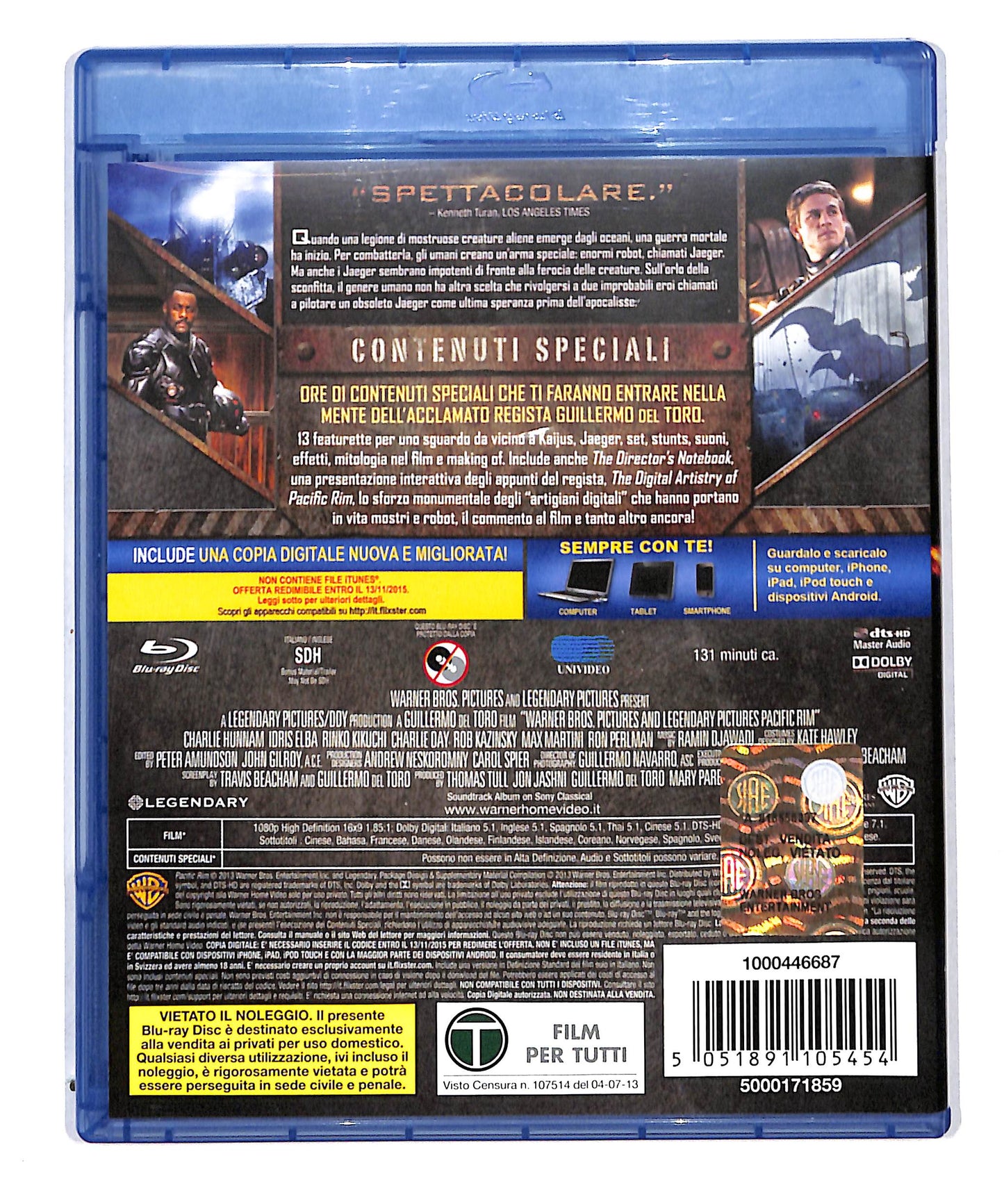 EBOND Pacific Rim BLURAY DB777801