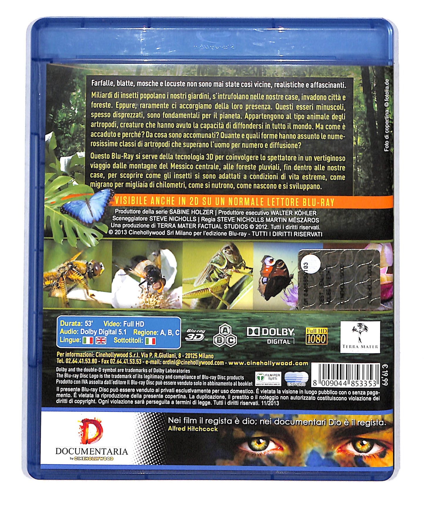 EBOND Insetti BLURAY 3D BLURAY DB777809