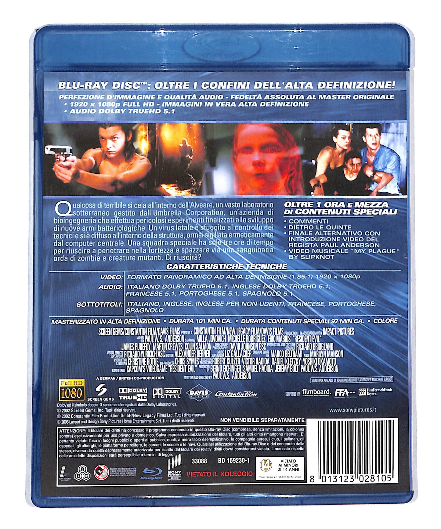EBOND Resident Evil - Armati Per Sopravvivere BLURAY BLURAY DB777821
