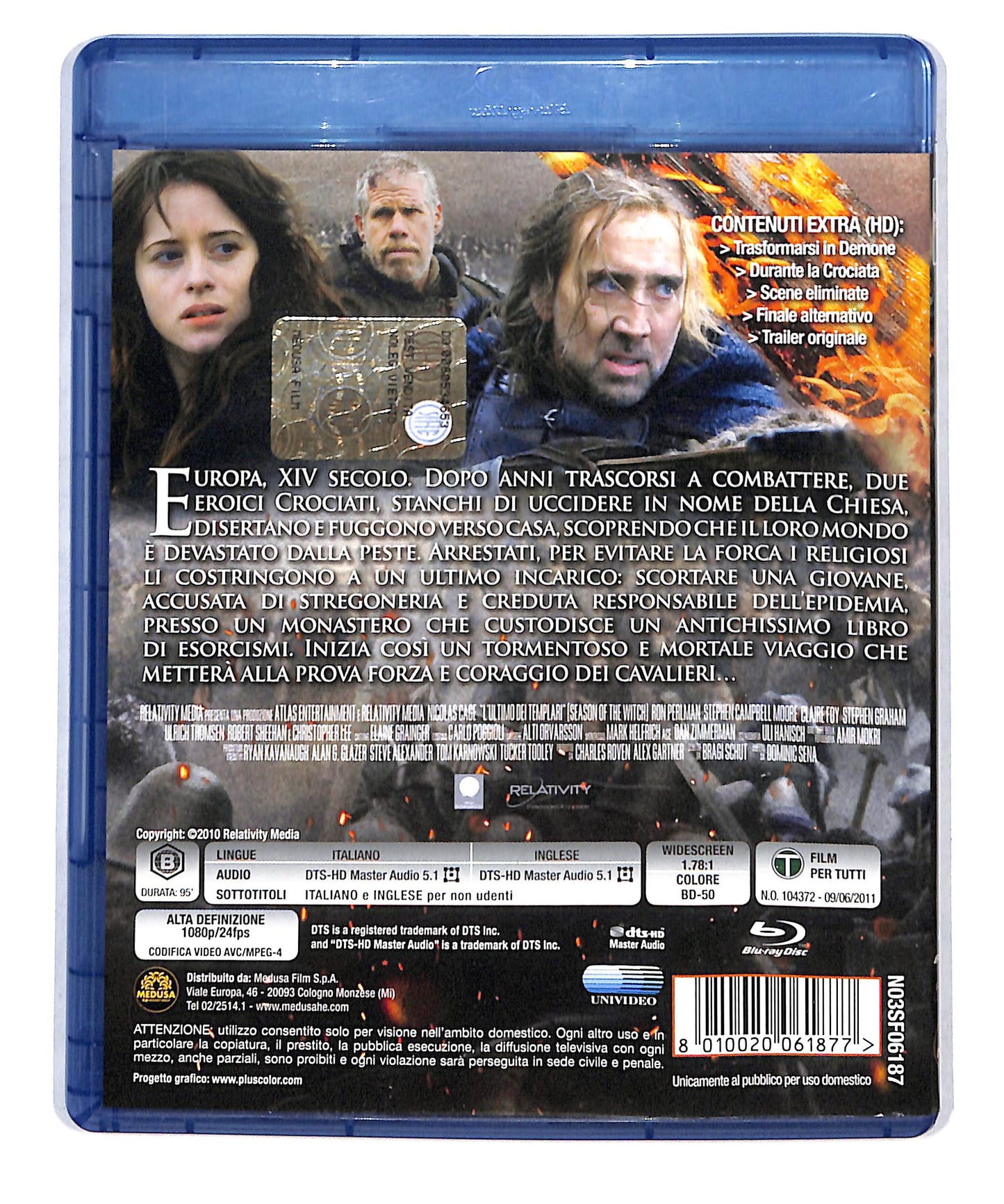 EBOND L' Ultimo dei Templari BLURAY DB777831