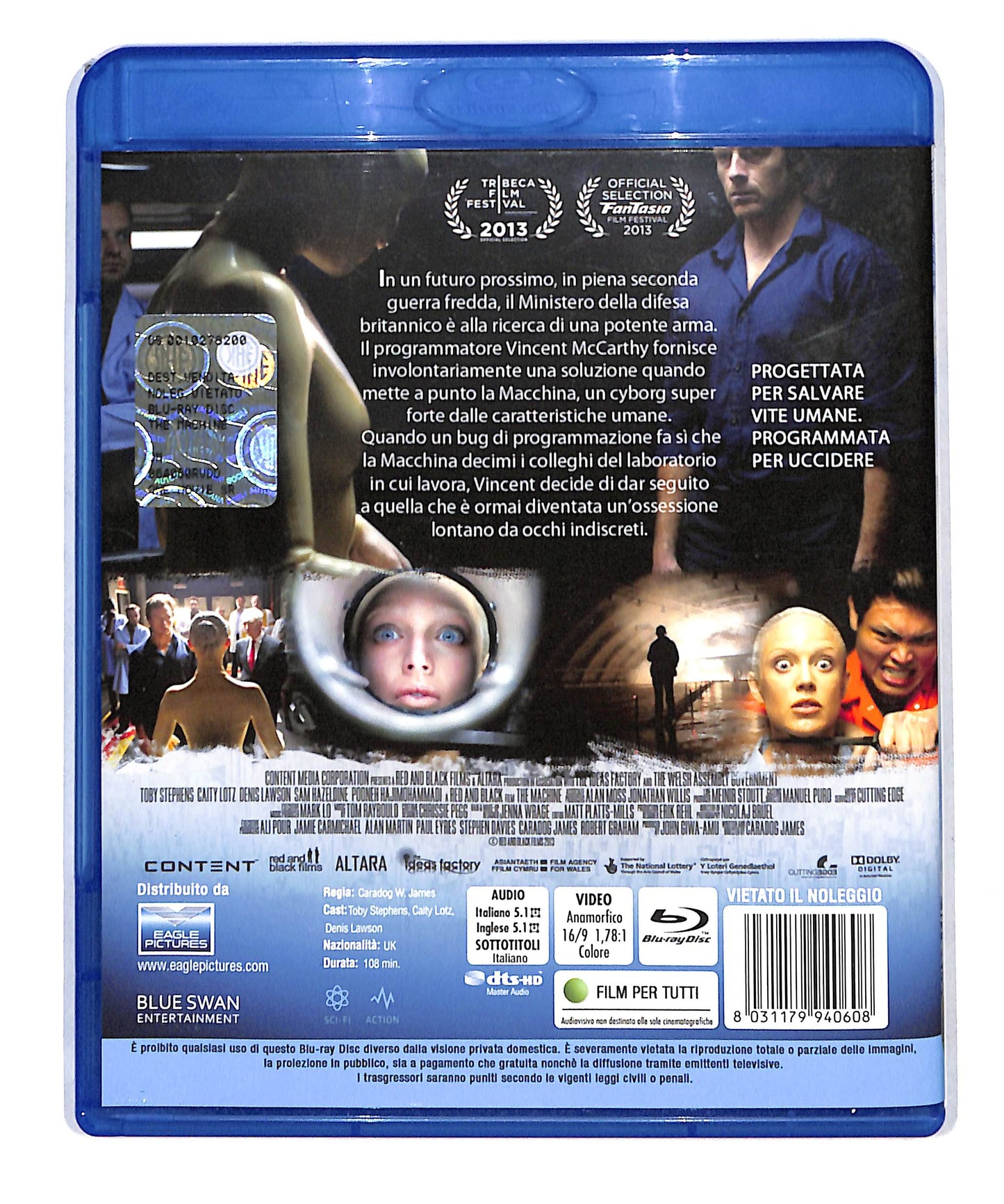 EBOND The Machine BLURAY BLURAY DB777869
